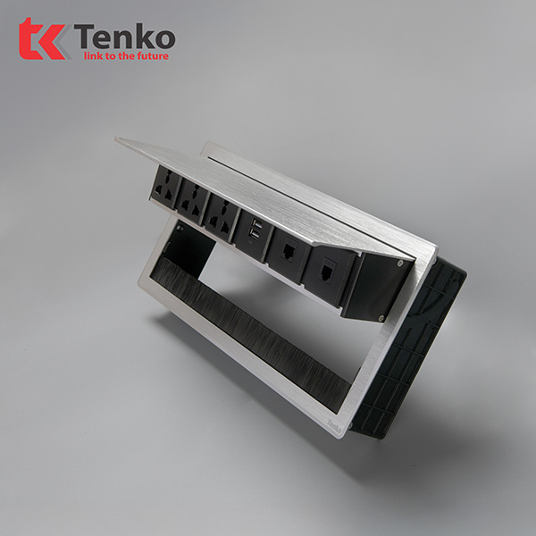 Nắp Ổ Cắm Điện Âm Bàn Tích Hợp Mạng LAN TK-N06-01