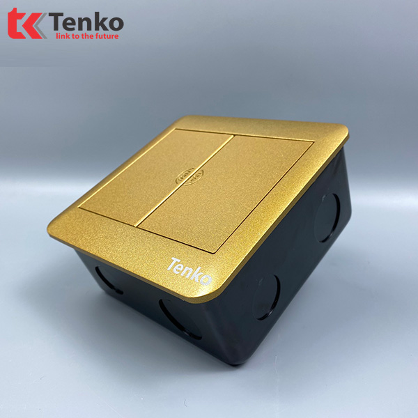 Ổ Cắm Âm Sàn + Mạng LAN (JR45) Tenko TK-DS-111S07