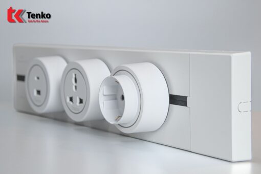 Ổ Cắm Chuẩn Đức Cho Thanh Ray Tenko TK-R29-T