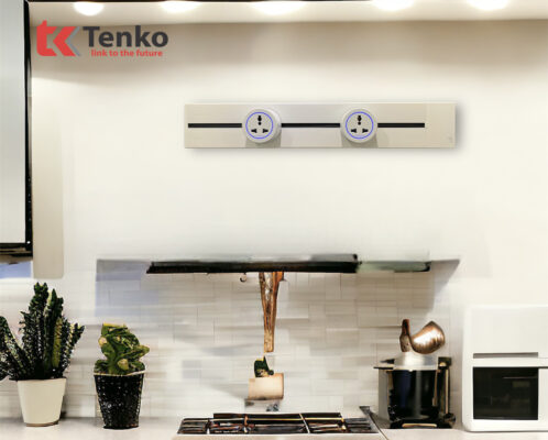 Ổ Cắm Chuẩn Đức Cho Thanh Ray Tenko TK-R29-T