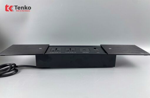 Ổ Cắm Điện Âm Bàn Đa Năng Tenko TK-BT06 Nắp Trượt