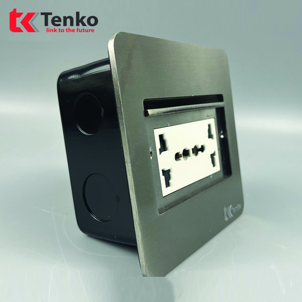 Ổ Cắm Điện Âm Sàn TK-DS11-04
