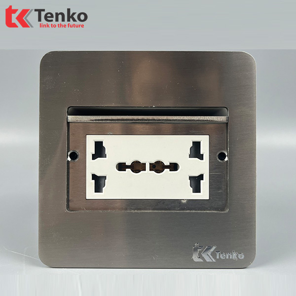 Ổ Cắm Điện Âm Sàn TK-DS11-04