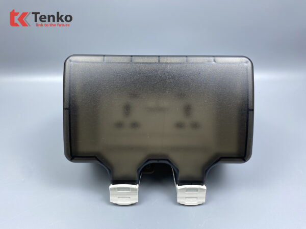 Ổ Cắm Đôi 3 Chấu Chống Nước Chữ Nhật TK-IP66-CN01