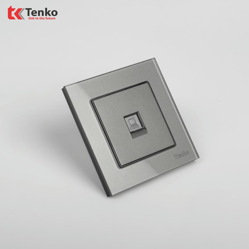 Ổ Cắm Mạng LAN Mặt Kính Cường Lực TK-F71D-50
