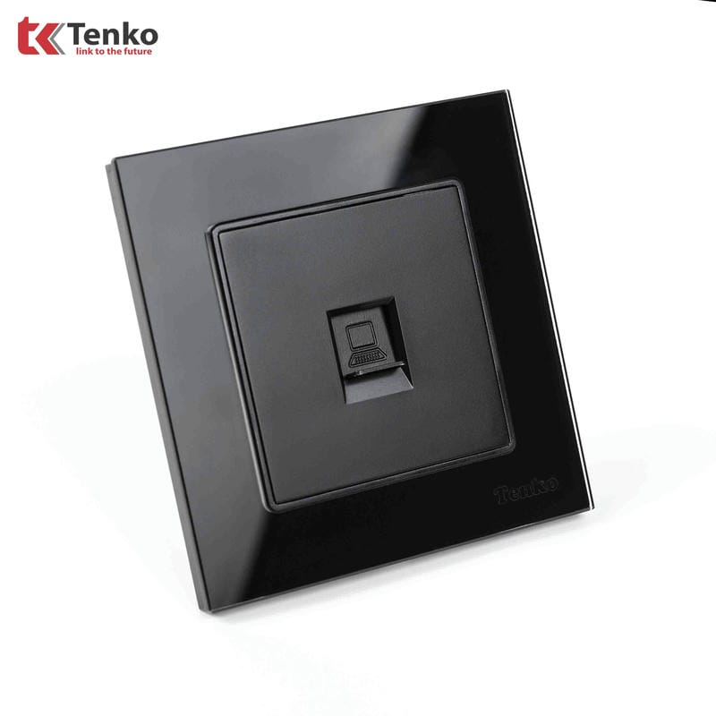 Ổ Cắm Mạng LAN Mặt Kính Cường Lực TK-F71D-50D