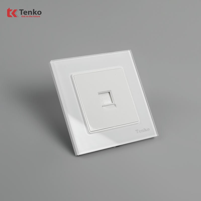 Ổ Cắm Mạng LAN Mặt Kính Cường Lực TK-F71D-50T
