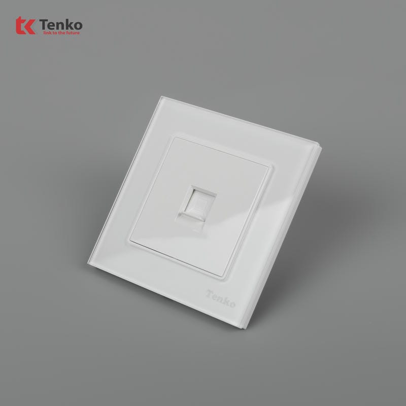Ổ Cắm Mạng LAN Mặt Kính Cường Lực TK-F71D-50T