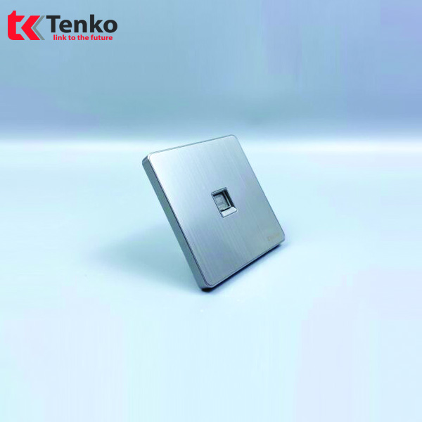 Ổ Cắm Mạng LAN (RJ45) Tràn Viền Hợp Kim TK-DA-33