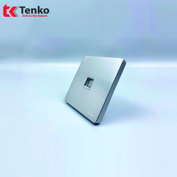 Ổ Cắm Mạng LAN (RJ45) Tràn Viền Hợp Kim TK-DA-33