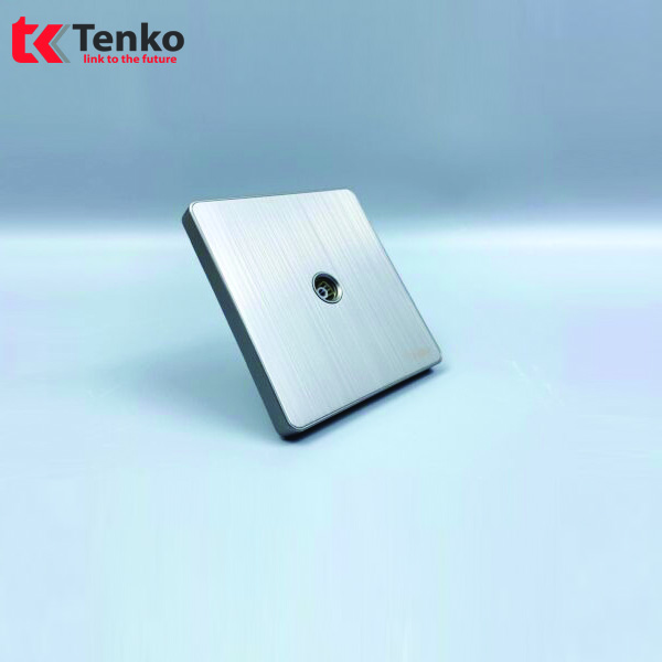 Ổ Cắm Tivi Tràn Viền Hợp Kim Cao Cấp TK-DA-32
