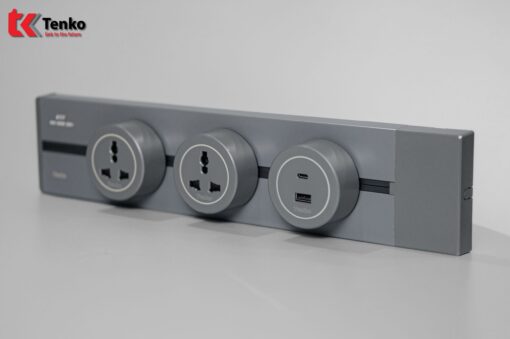 Ổ Cắm USB Sạc Type A và Type C TK-RU01-X