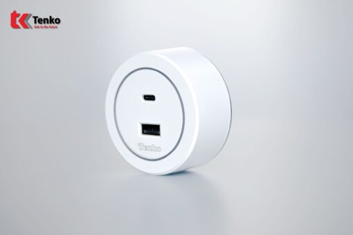 Ổ Cắm USB Type A và Type C Tenko TK-RU01-T