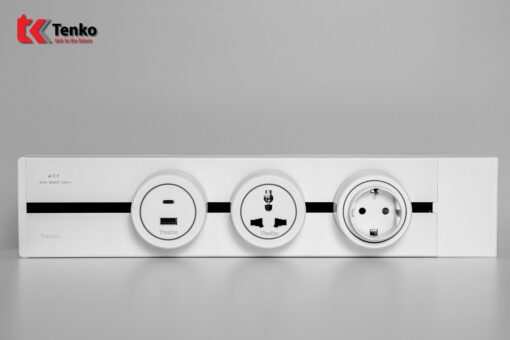 Ổ Cắm USB Type A và Type C Tenko TK-RU01-T