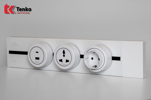 Ổ Cắm USB Type A và Type C Tenko TK-RU01-T
