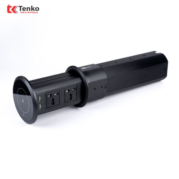 Ổ điện âm bàn đảo bếp TK-HX9 Màu Đen chính hãng