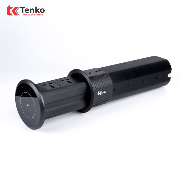 Ổ điện âm bàn đảo bếp TK-HX9 Màu Đen chính hãng