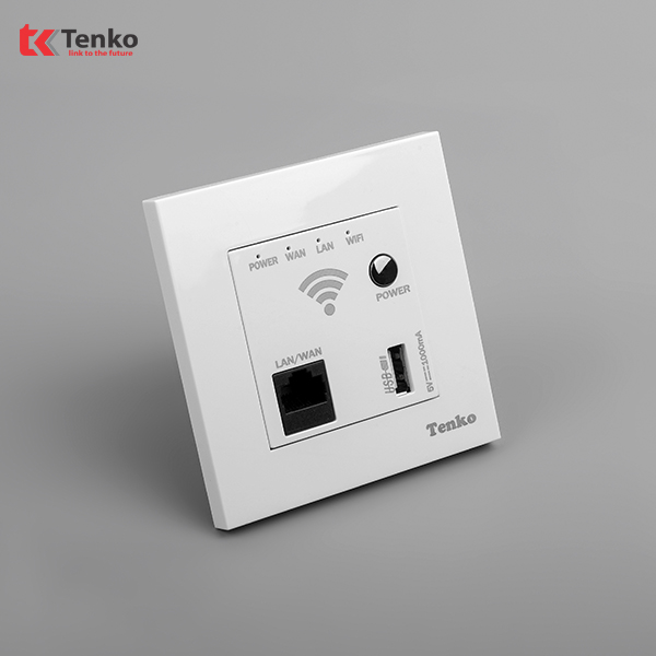 Ổ Wifi Âm Tường Mặt Nhựa Cao Cấp TT-69 Trắng