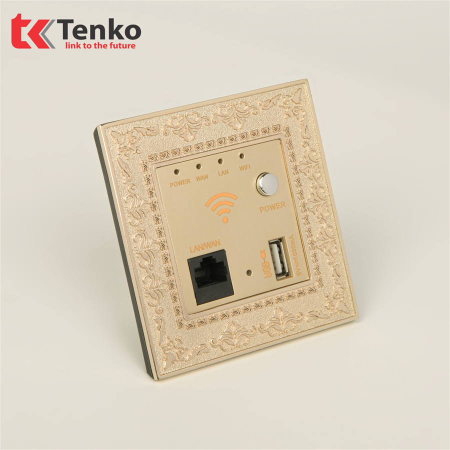 Ổ Wifi Âm Tường Mặt Tân Cổ Điển F88-69