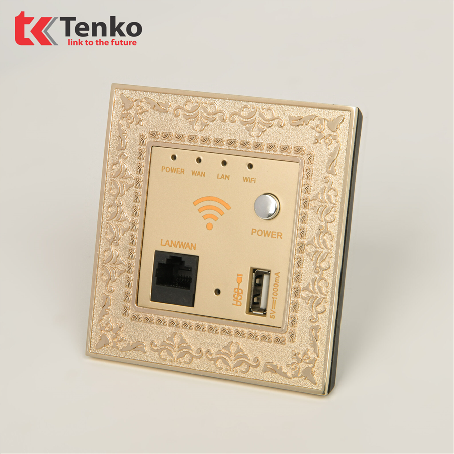Ổ Wifi Âm Tường Mặt Tân Cổ Điển F88-69