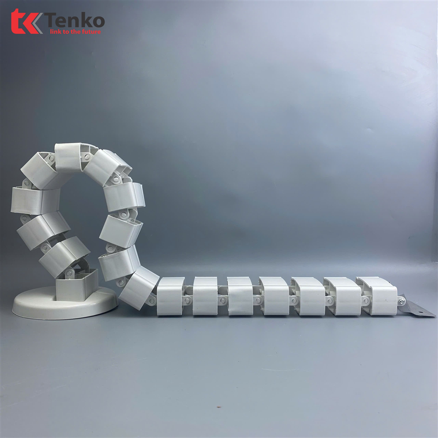 Ống Luồn Dây Điện Văn Phòng Tenko TK-GL02 Trắng