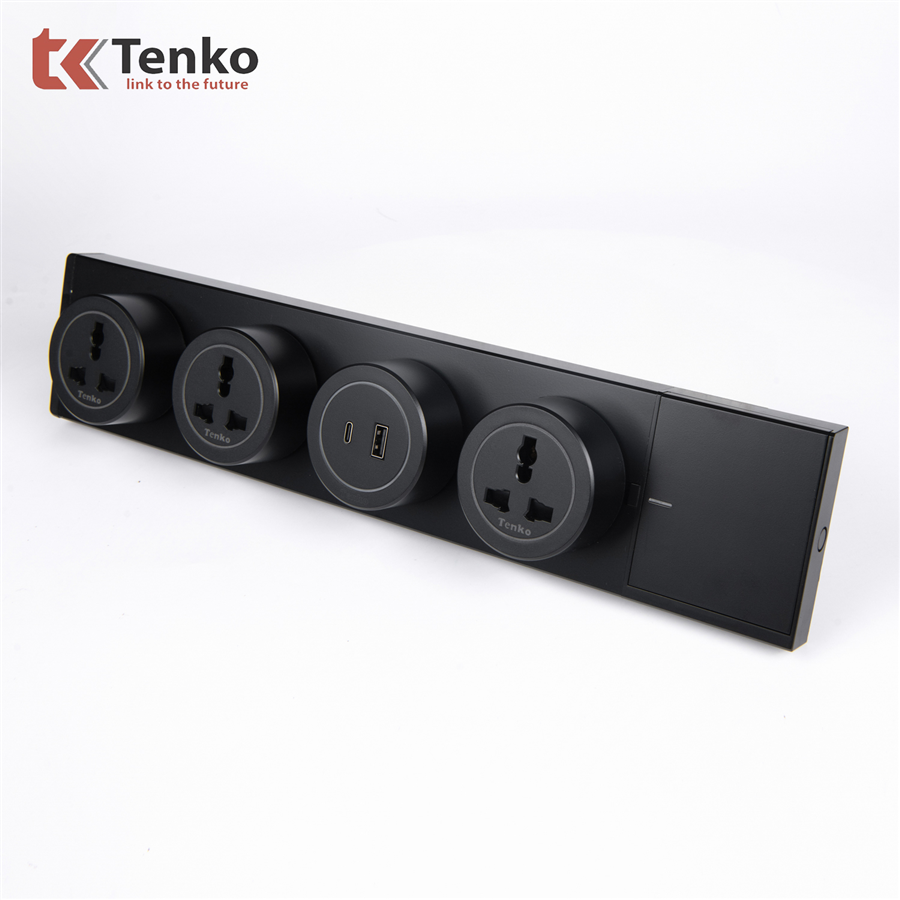 Thanh Ray Nổi 40cm Tenko TK-RA40N Màu Đen