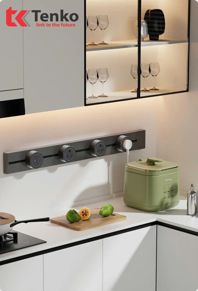 Thanh Ray Nổi 60 cm Tenko TK-RA60N T Màu Trắng