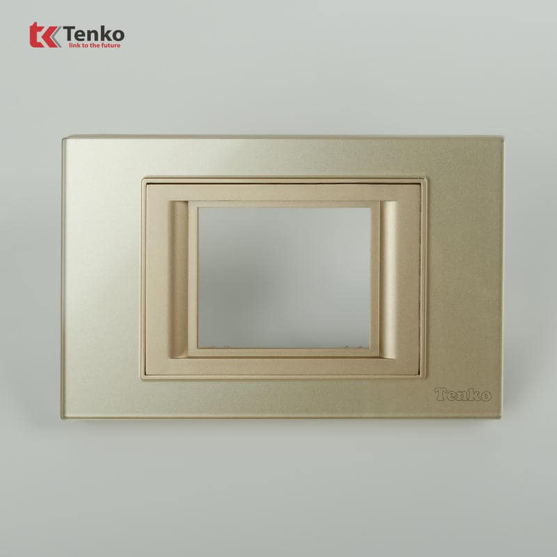 Mặt Át Đôi + Gông Mặt Kính Cường Lực C18-B-AD Vàng