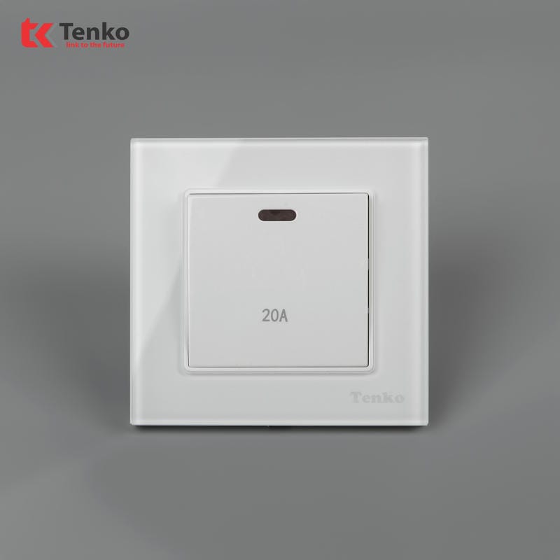 Công Tắc 20A Mặt Kính Cường Lực TK-F71D-87T