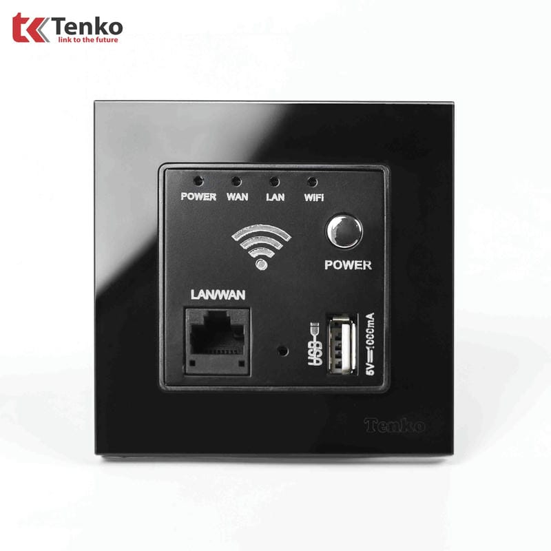 Ổ Wifi Âm Tường Mặt Kính Cường Lực TK-F71D-69D