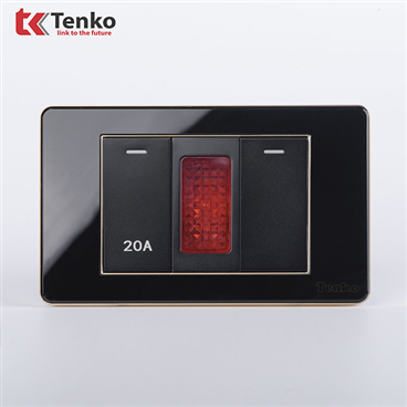 Bộ Công Tắc 20A  Âm Tường Mặt Nhựa Epoxy TK-C26-08