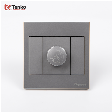 Chiết Áp Quạt Mặt Nhựa ABS Tenko TK-V1-086