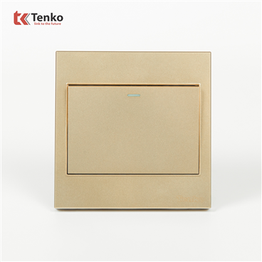 Công Tắc 1 Nút Mặt Nhựa ABS Tenko TK-V1-01