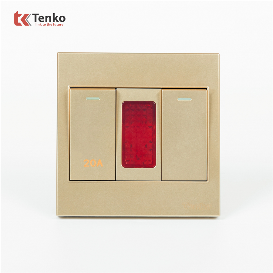 Công Tắc 20A Công Suất Cao Kèm Đèn Báo TK-V1-081