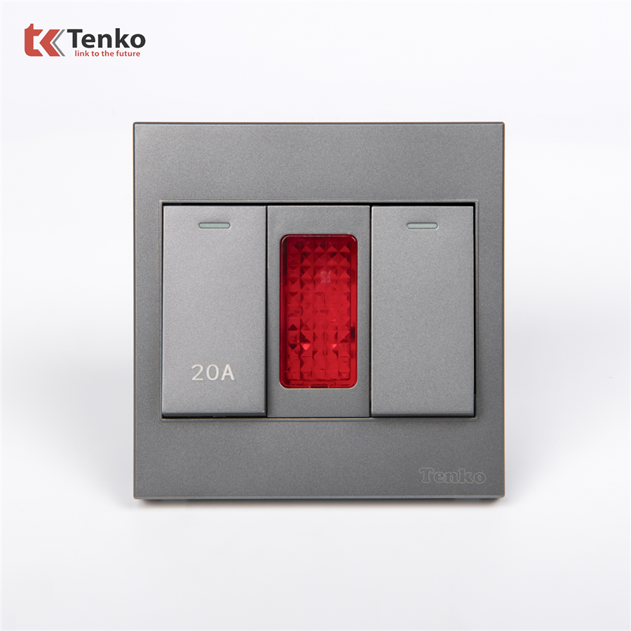 Công Tắc 20A Công Suất Cao Kèm Đèn Báo TK-V1-081