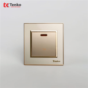Công Tắc 20A Mặt Nhựa Vàng Tenko TK-F66-87