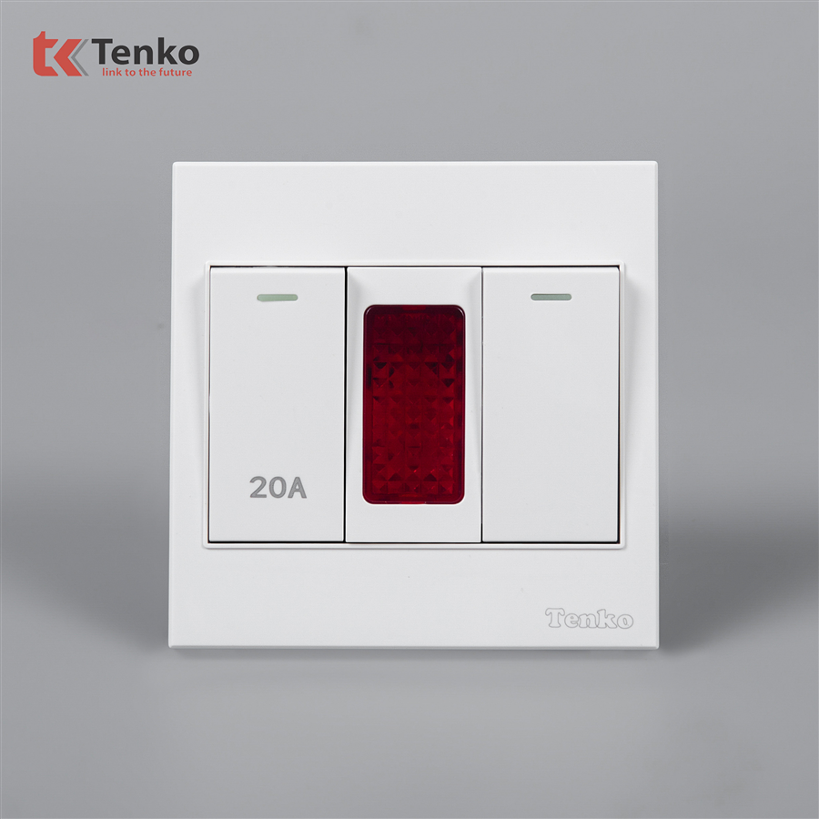 Công Tắc Đơn Và Công Tắc 20A Tenko TK-V1-081