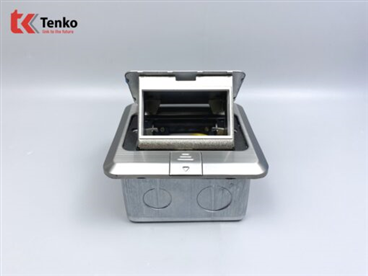 Hộp Đế Âm Sàn Thông Dụng Tenko TK-J02 Màu Bạc