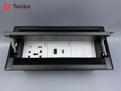 Hộp Điện Âm Bàn Đa Năng  Tenko TK-HC3S-07 Đen