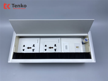 Hộp Điện Âm Bàn Họp 2  Tenko TK-AB3S-05 Bạc