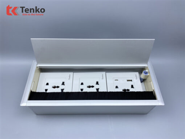Hộp Điện Âm Bàn Họp Đa Năng Tenko TK-AB3S-03 Bạc