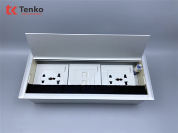 Hộp Điện Âm Bàn Họp Tenko TK-AB3S-07 Bạc