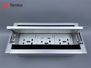 Hộp Điện Âm Bàn Mở 2 Chiều Tenko TK-HC3S-02 Bạc