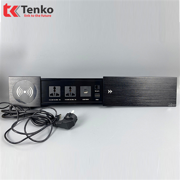 Hộp Điện Âm Bàn TK-BT01 Nắp Trượt Sạc Không Dây