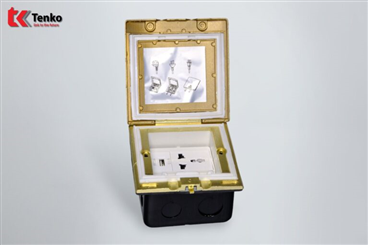 Hộp Điện Âm Sàn Chống Nước  Kèm Sạc USB TK-J06-24