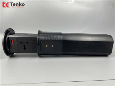 Hộp Ổ Cắm Điện Âm Bàn Tenko TK-HX8 Đen