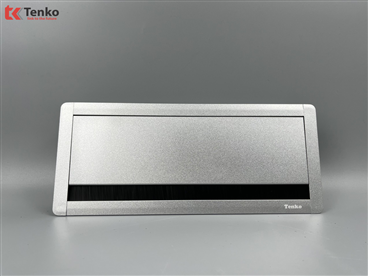Nắp Hộp Điện Âm Mặt Bàn Nhôm Tenko TK-N01 Bạc