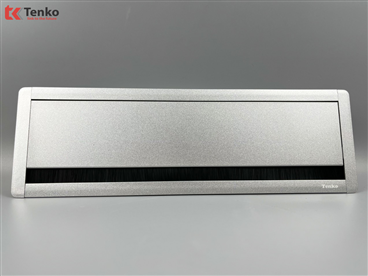 Nắp Hộp Điện Âm Mặt Bàn Nhôm Tenko TK-N02 Bạc