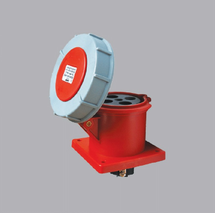 Ổ cắm cố định dạng thẳng 125A 3P+E-IP44 TK-3442