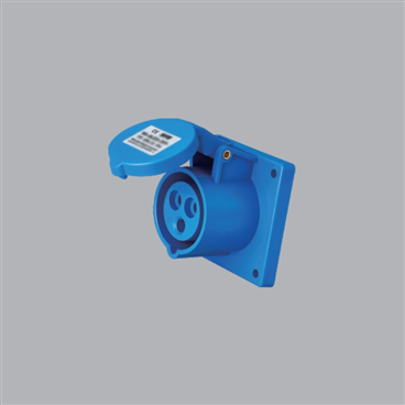 Ổ cắm cố định dạng thẳng 16A 3P+N+E-IP44 TK-315